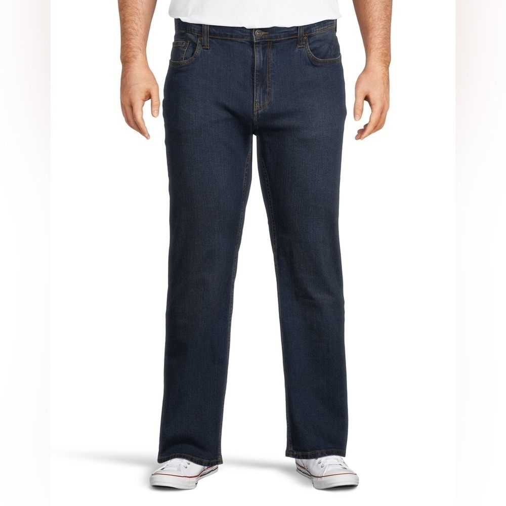 DENVER HAYES size 10x30 classic fit, men’s jeans, dark wash, straight leg